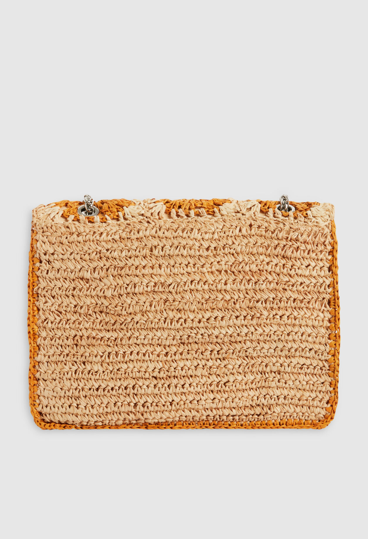 Mimosa raffia bag