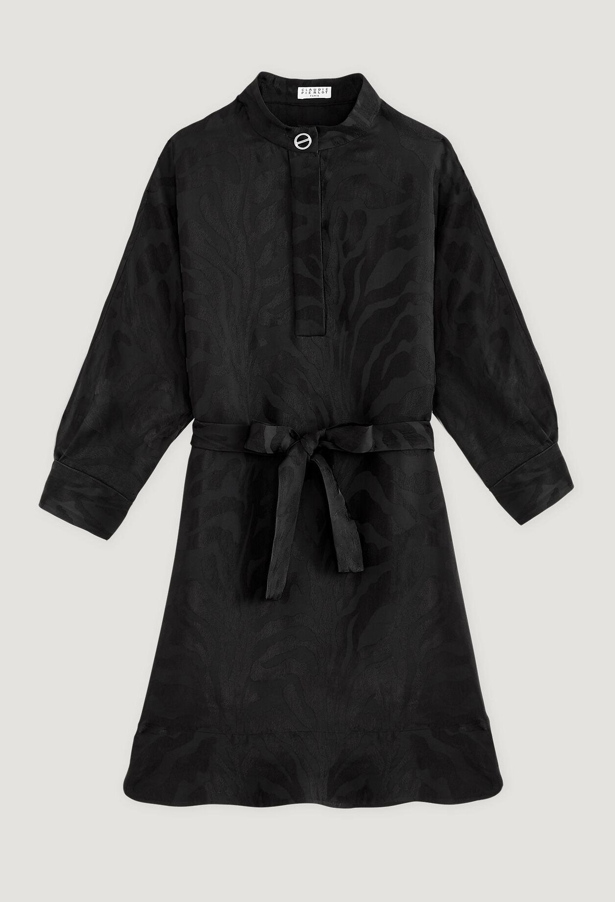 Black satin dress Black satin dress