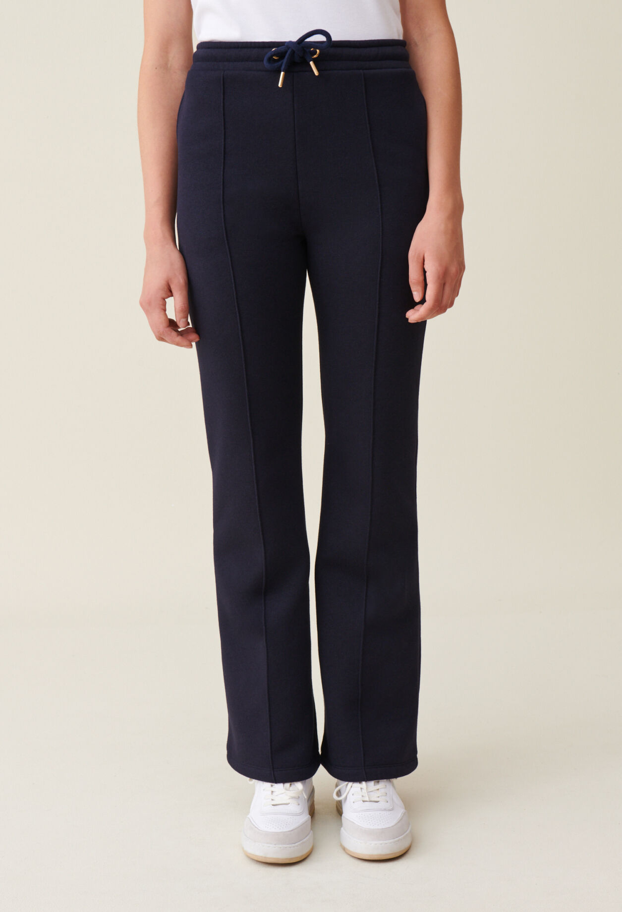 Navy comfort trousers