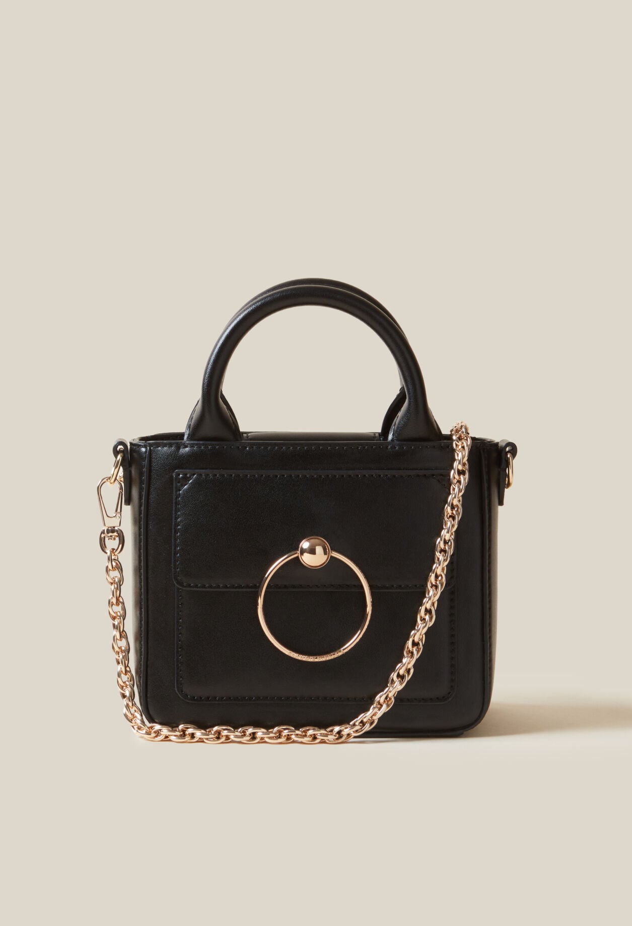 Mini Anouck smooth leather bag