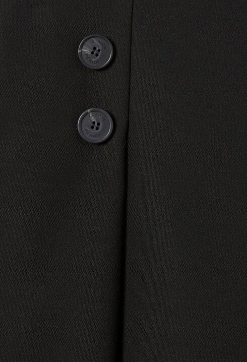 Tailored wool-blend Bermuda shorts