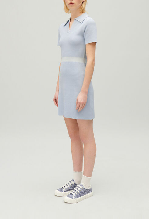 Knitted short dress