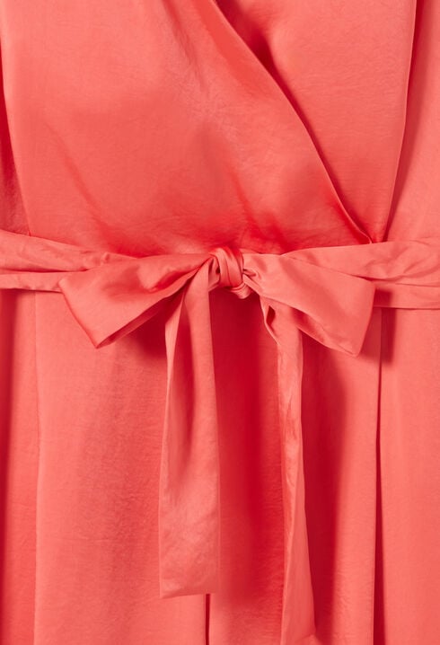 Belted Mandarin Jumpsuit