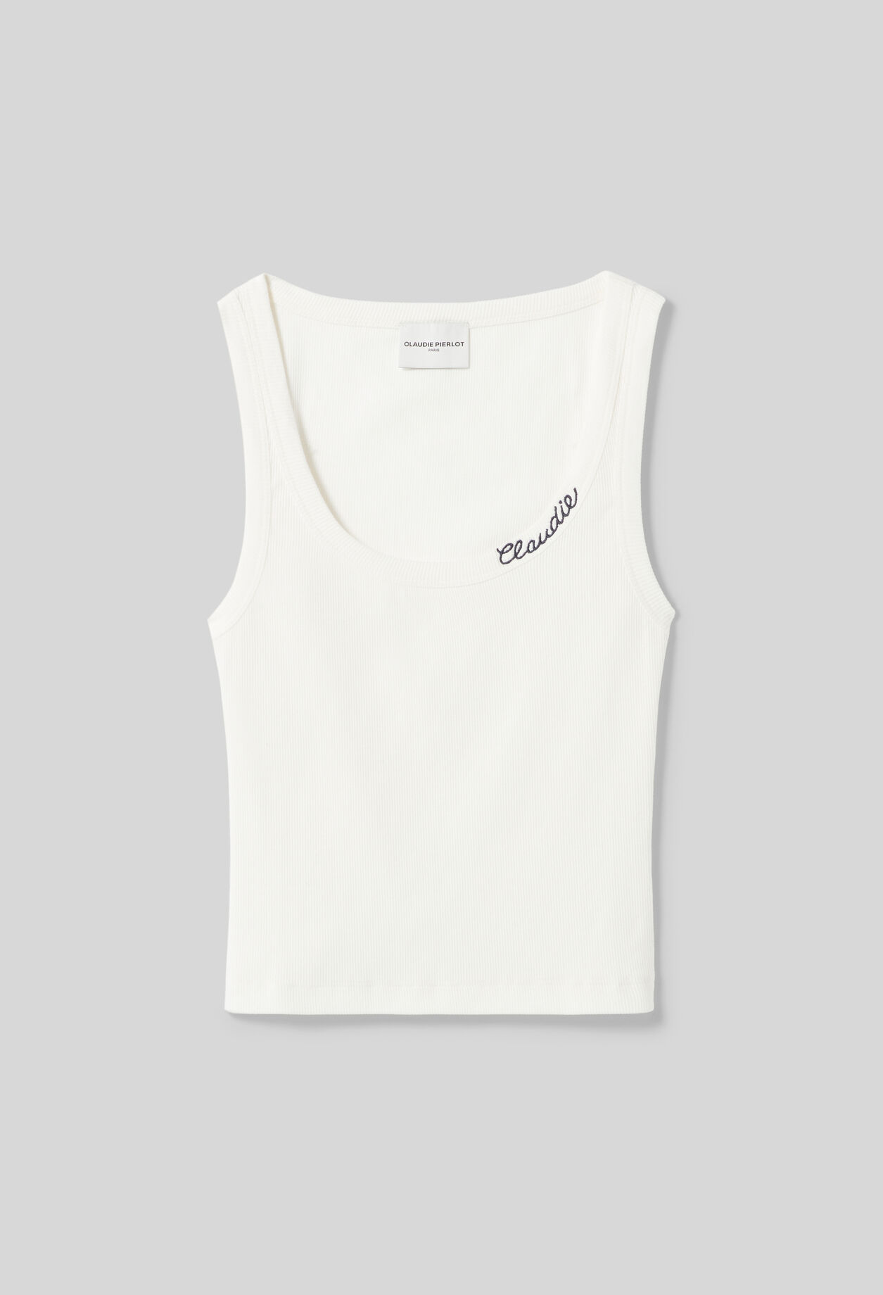 Claudie cotton tank top