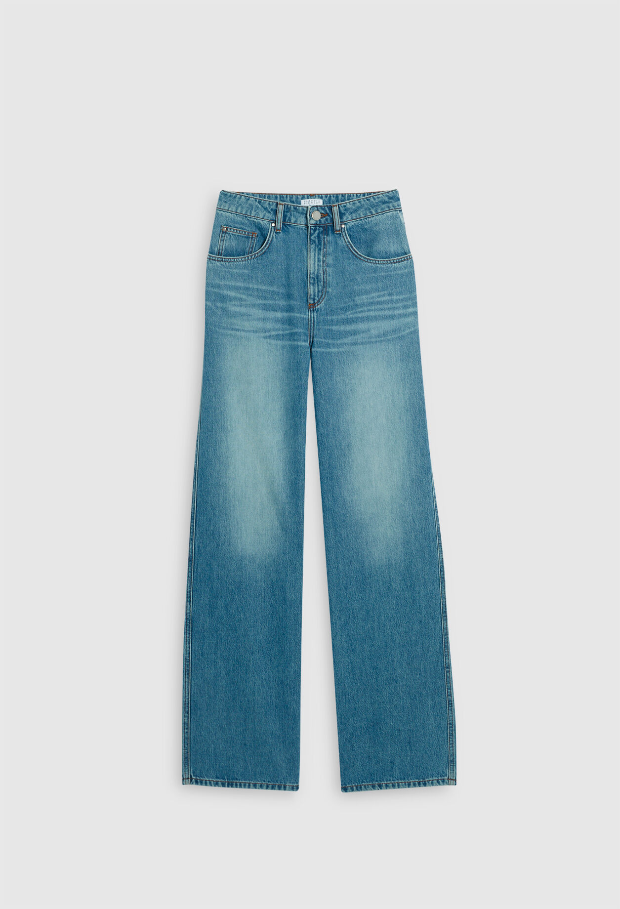 Washed out jeans made of organic cotton Washed out jeans made of organic cotton