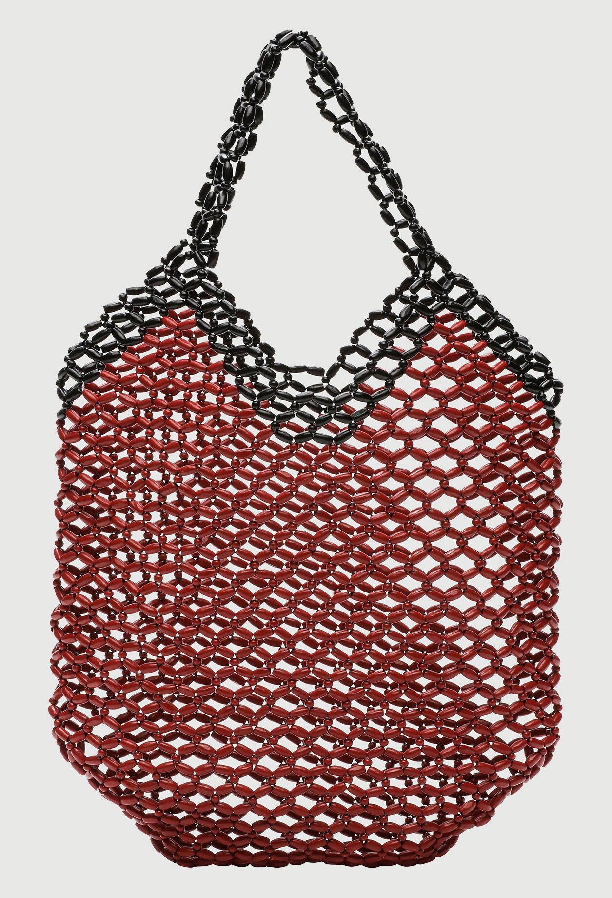 Bag with wooden beads Bag with wooden beads