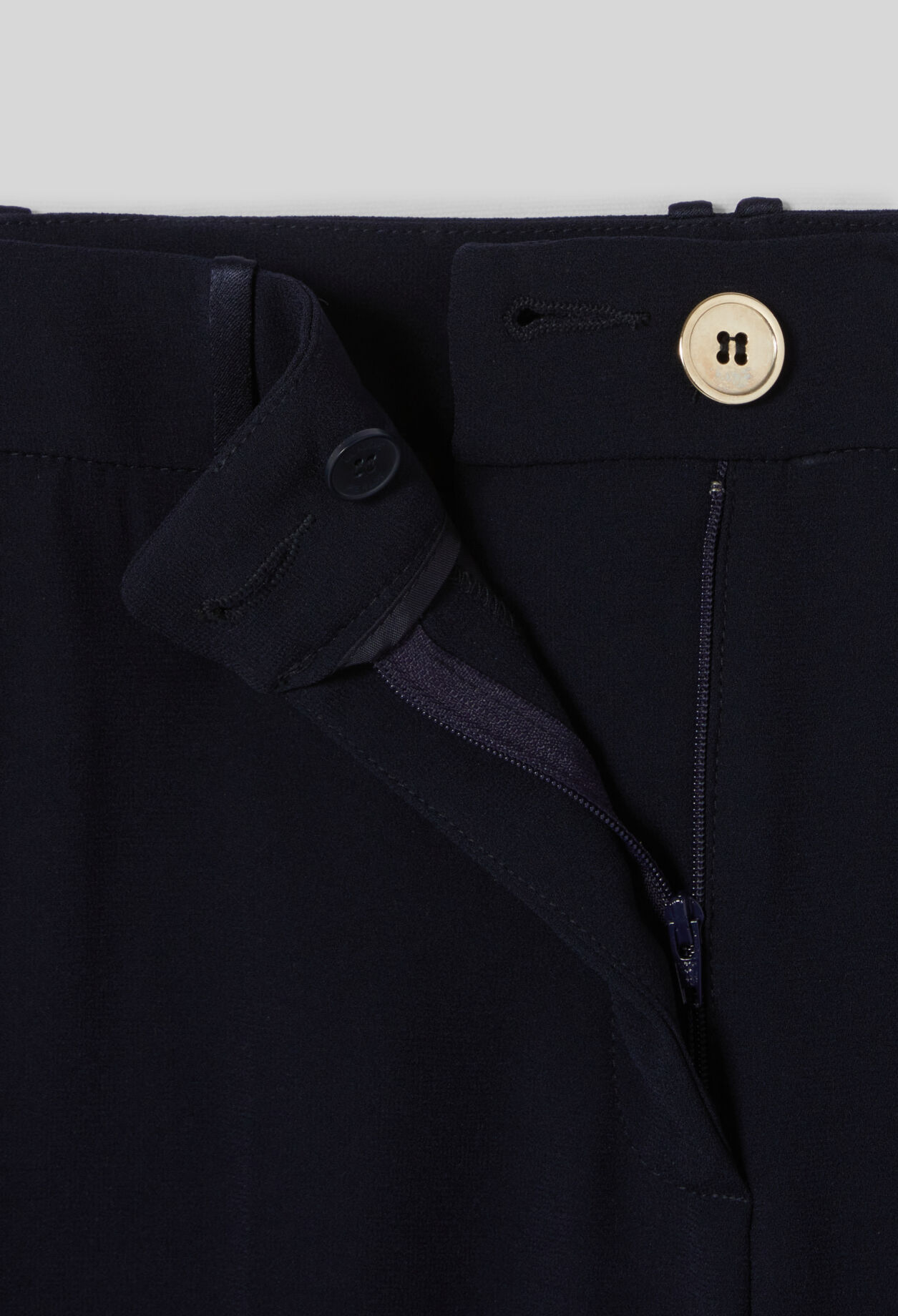 Plain tailored trousers