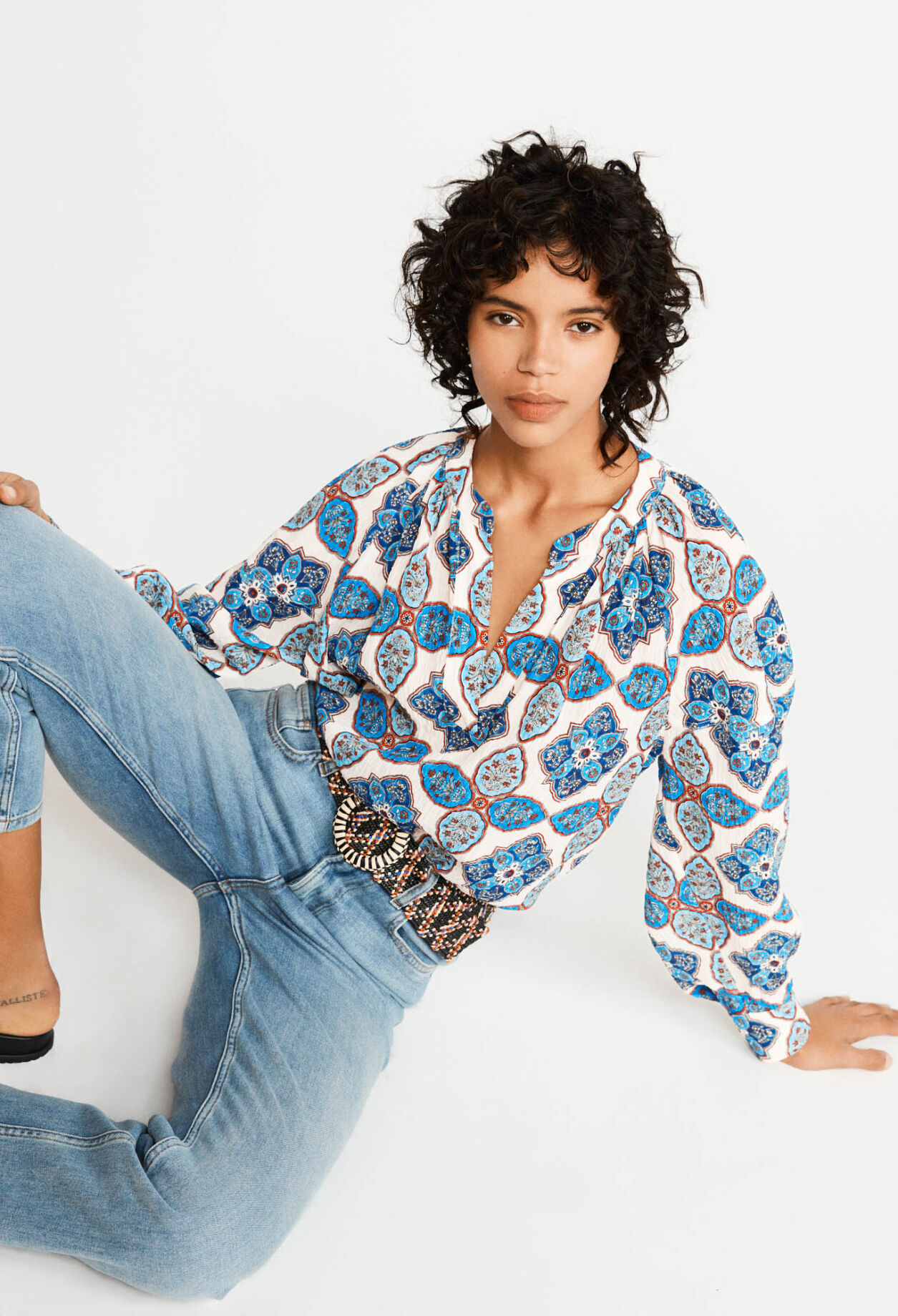 Printed blouse Printed blouse