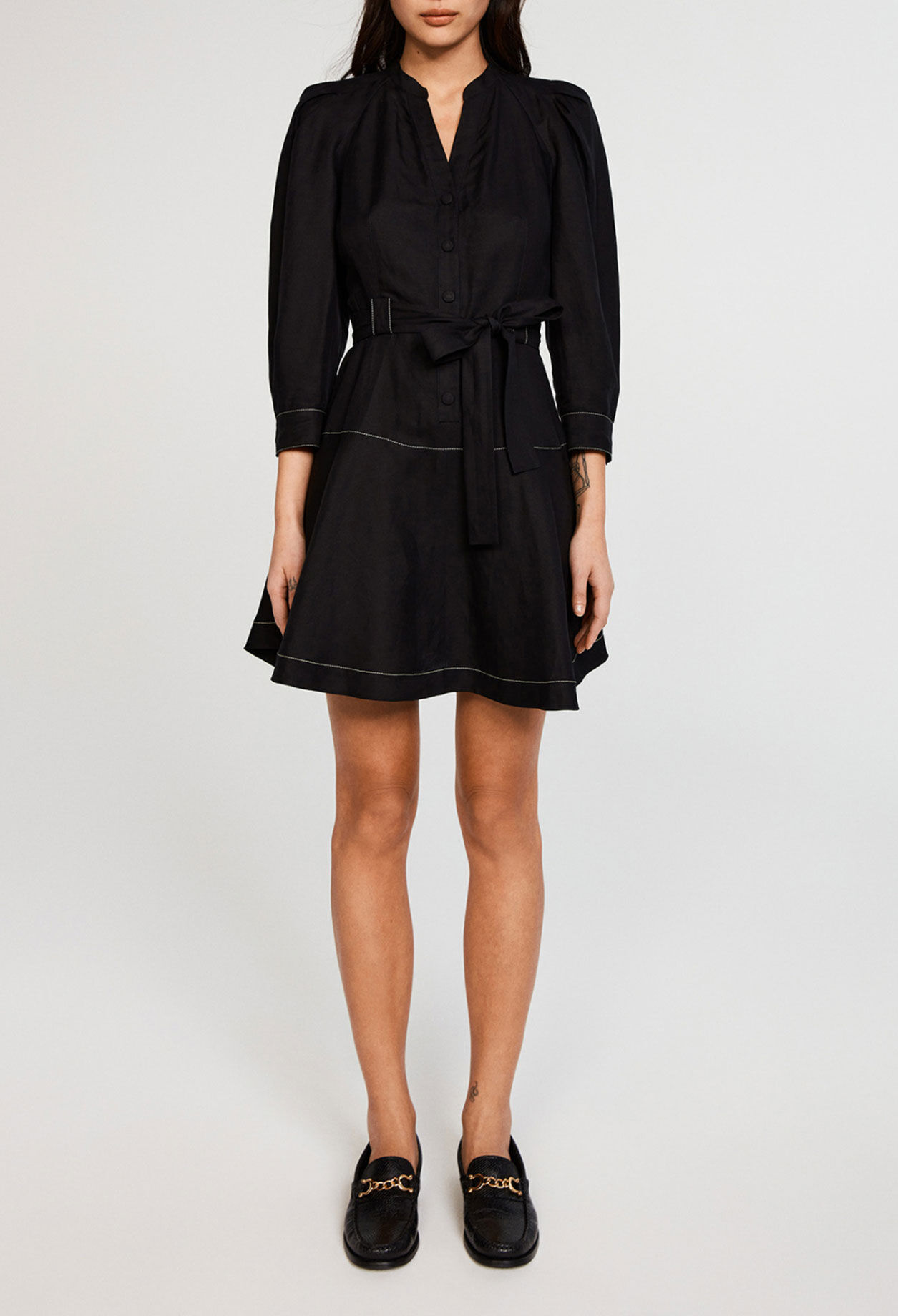 Short tailored dress