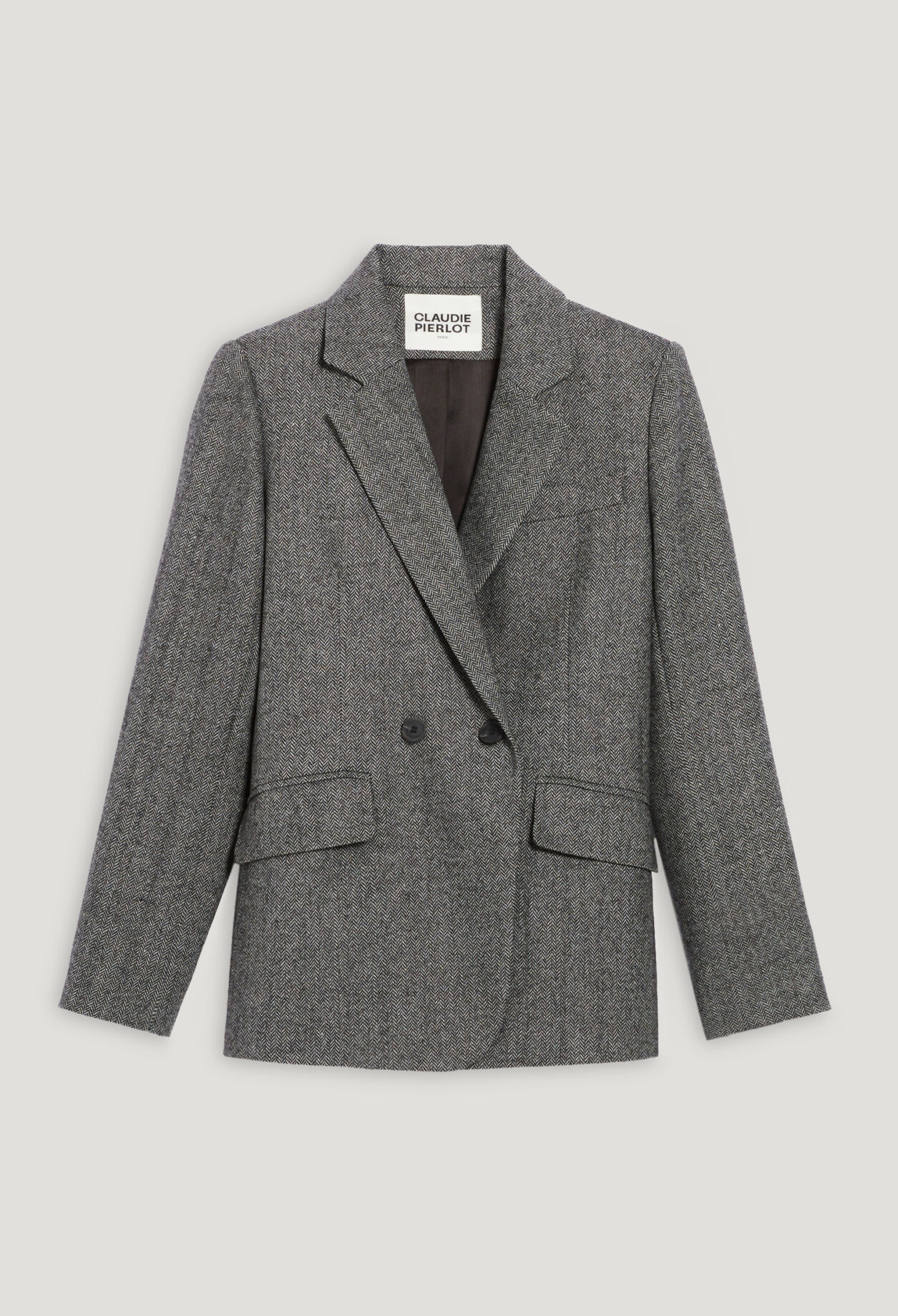 Two-tone suit jacket