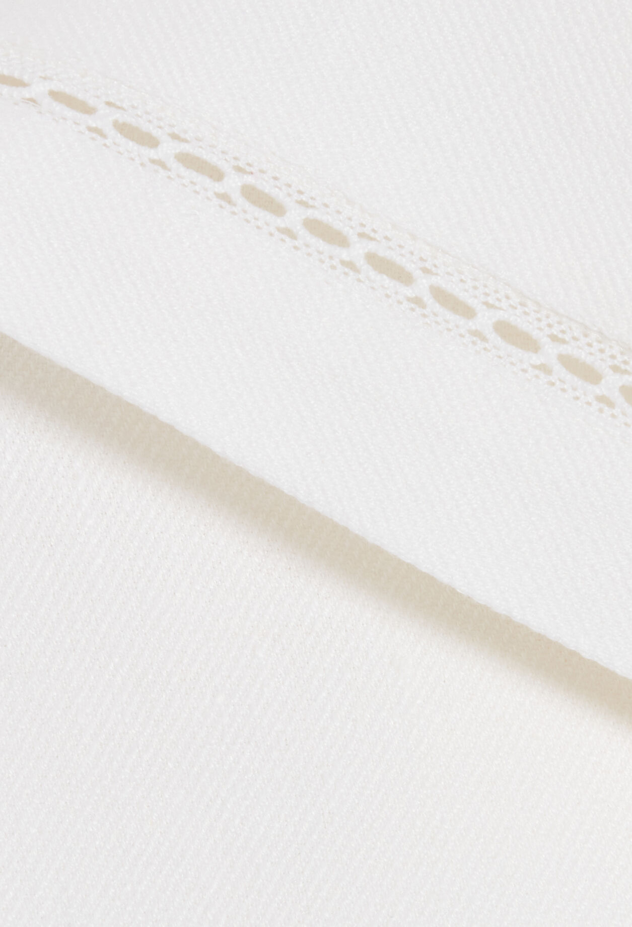 Ecru sailor collar top