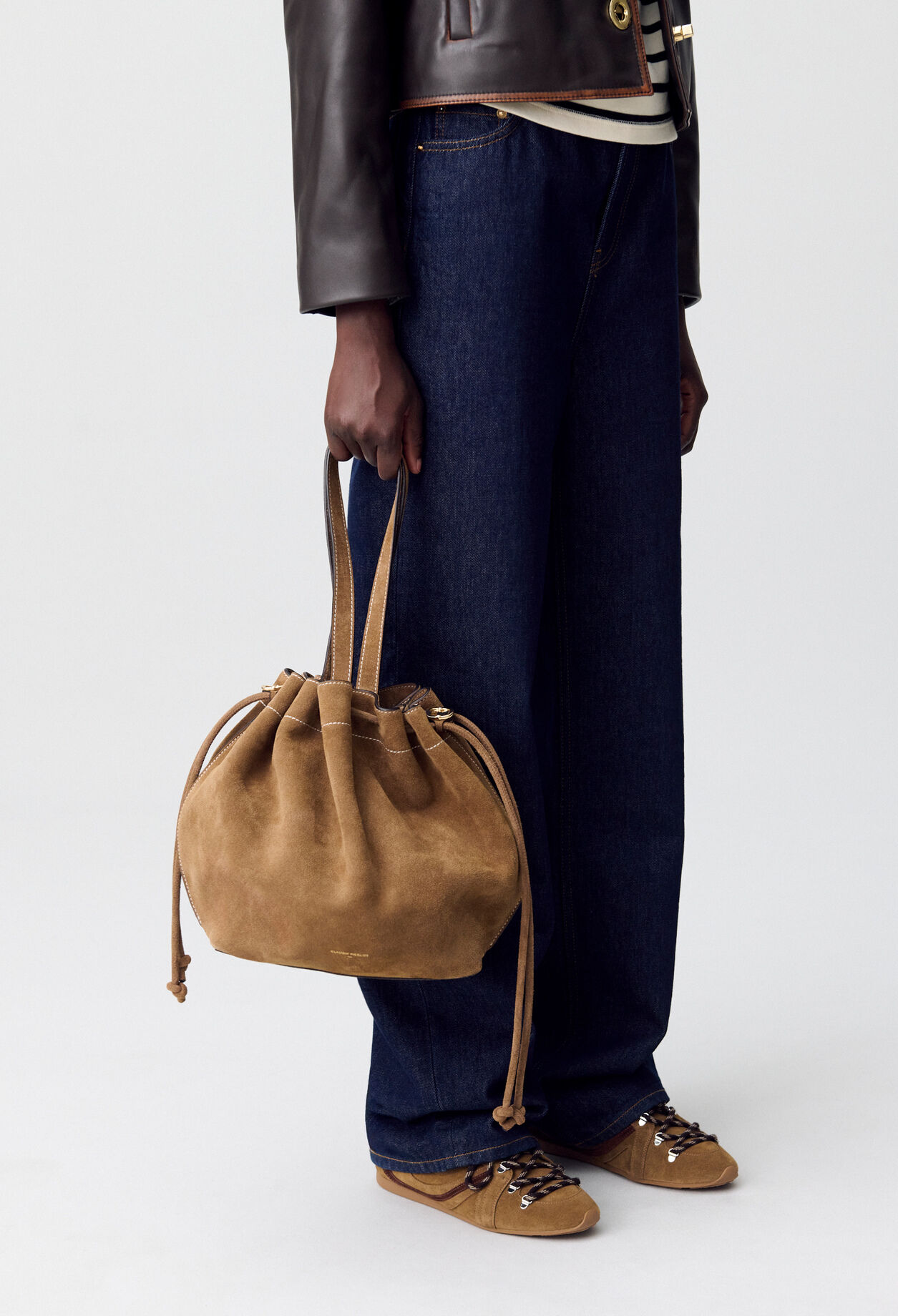 Alban suede leather bag Alban suede leather bag