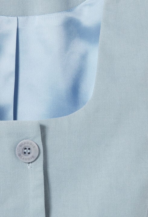 Tailored linen jacket