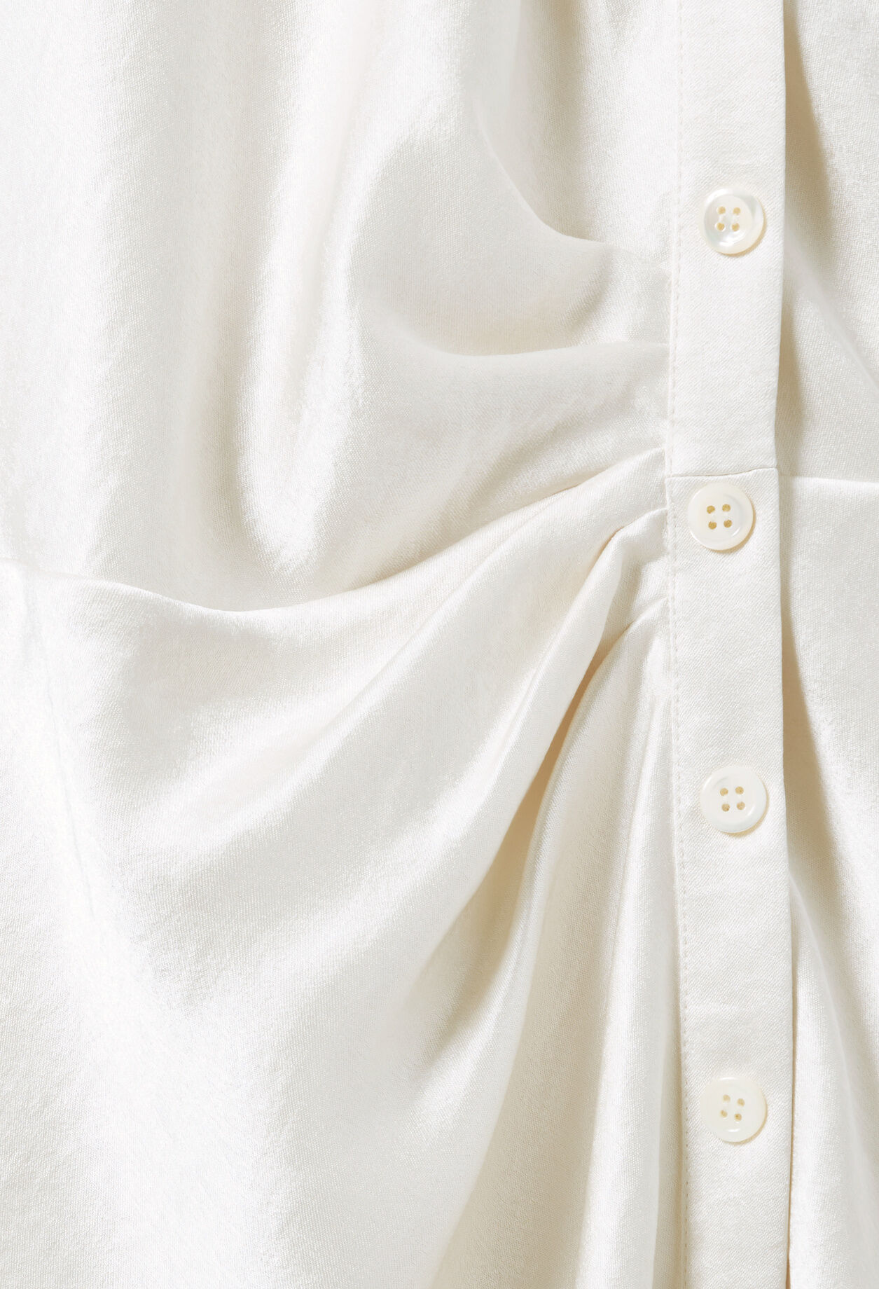 Long fluid satin dress