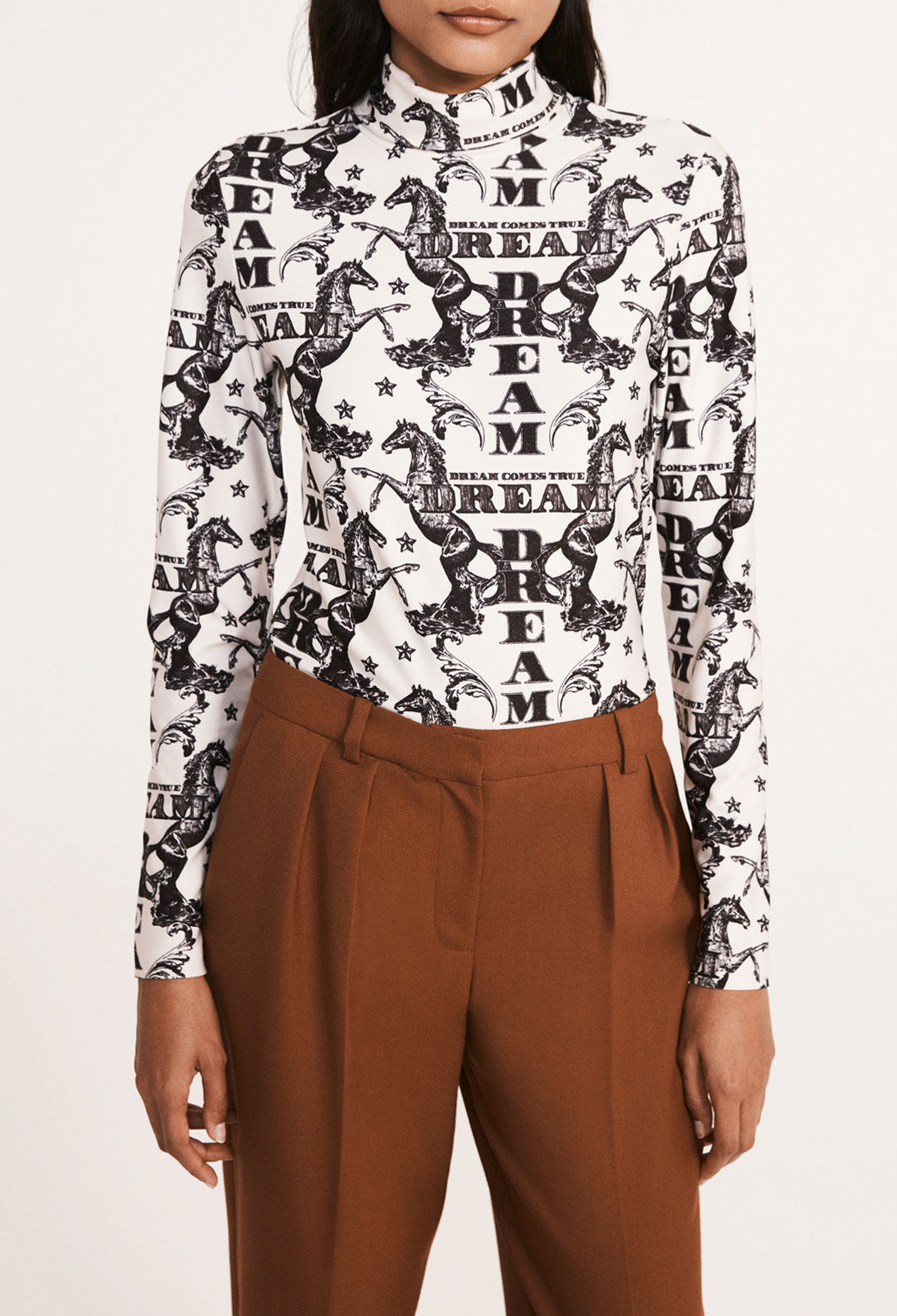 Roll-neck top Roll-neck top