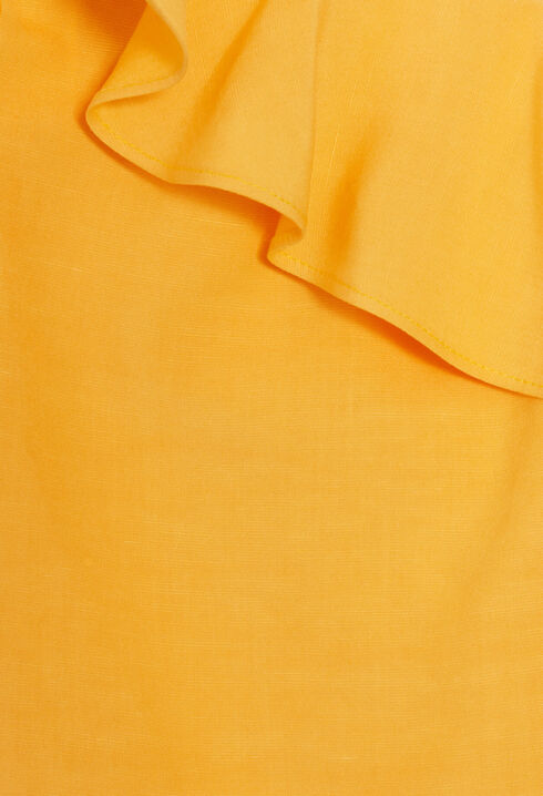 Yellow asymmetrical top