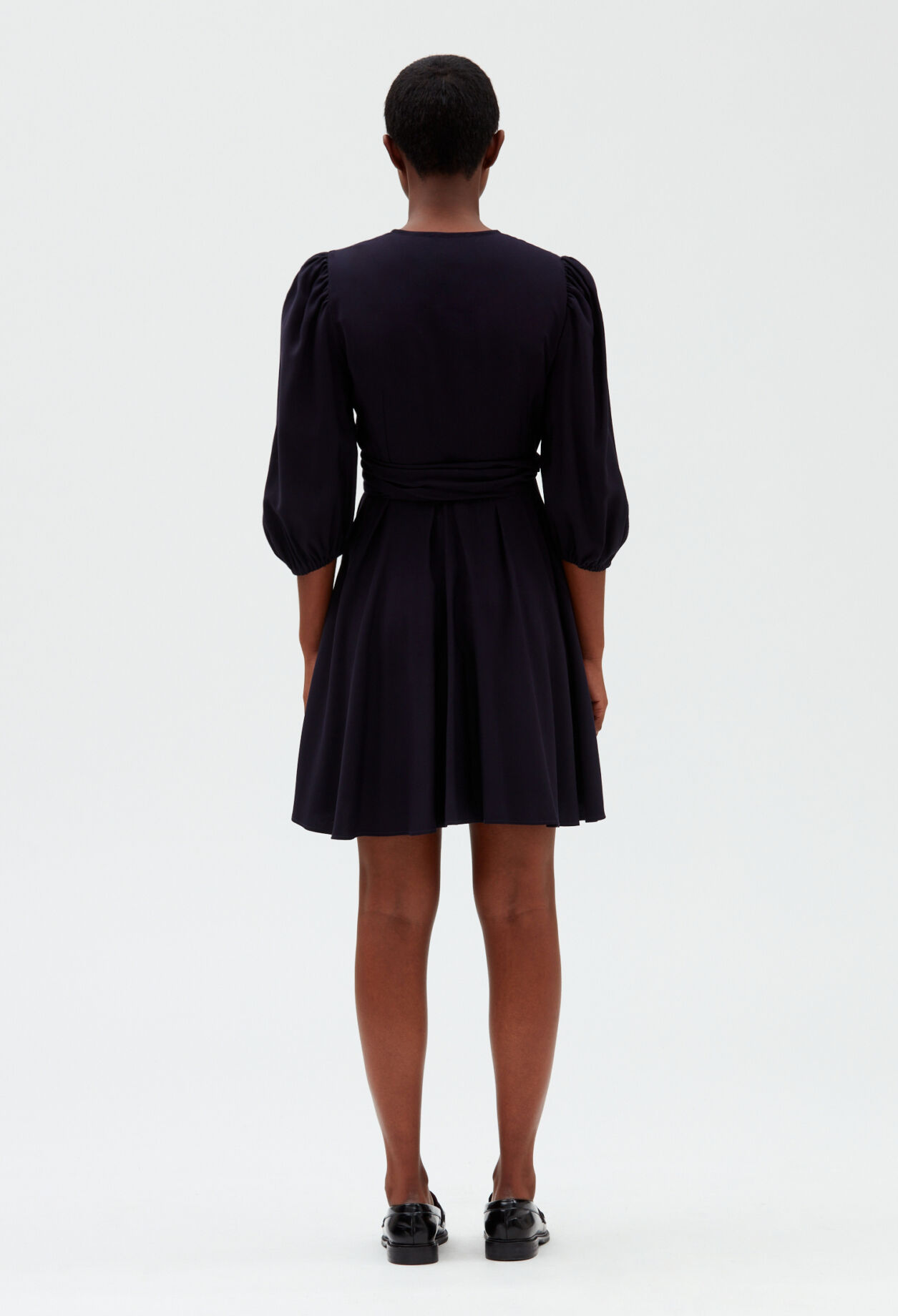 Navy wrap dress Navy wrap dress