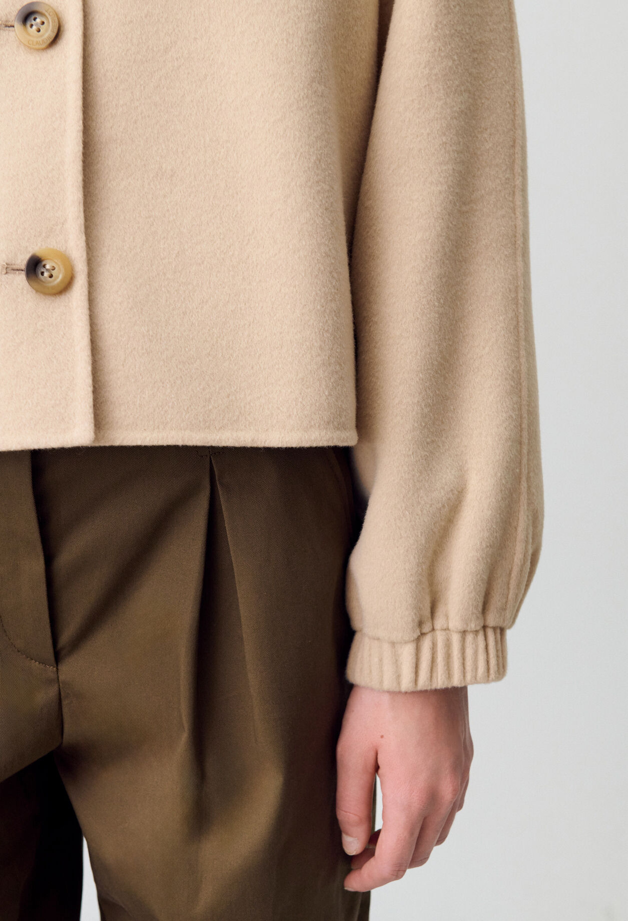 Short Shirt Collar Jacket