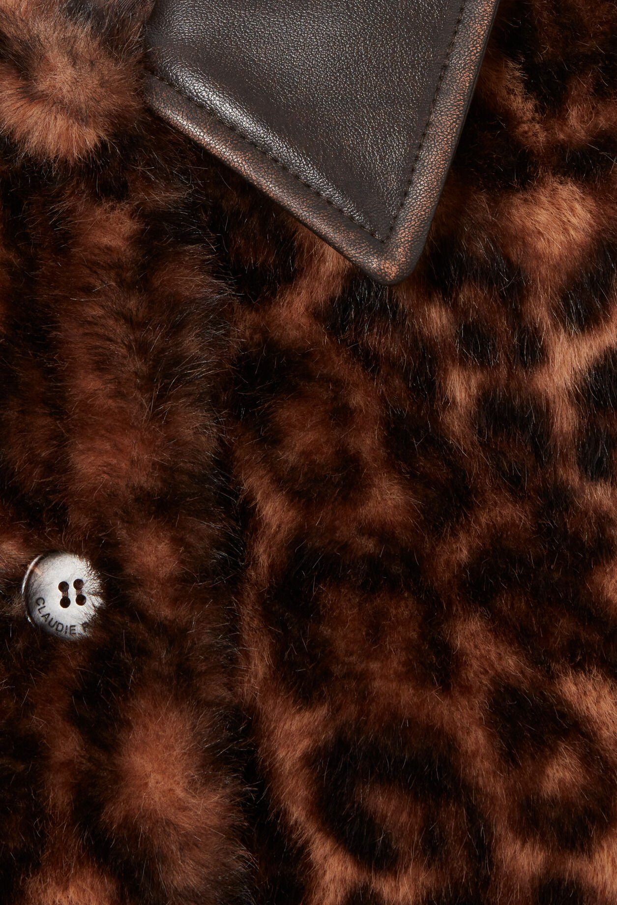 Leopard faux fur coat Leopard faux fur coat
