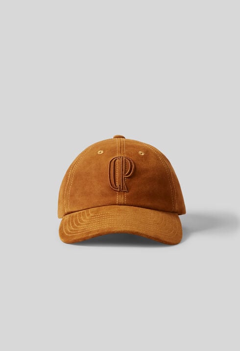 Embroidered monogram cap