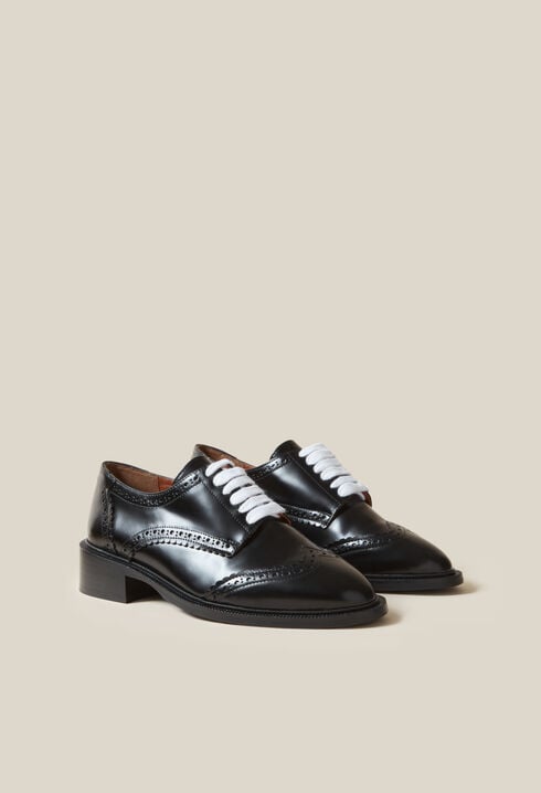 Patent Leather Derbies