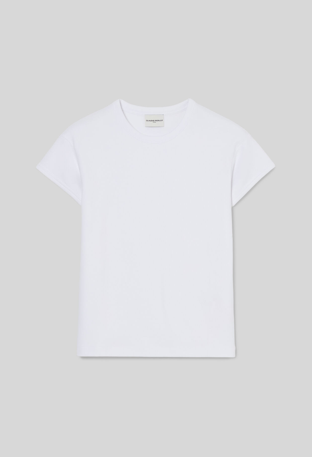 White short-sleeved T-shirt