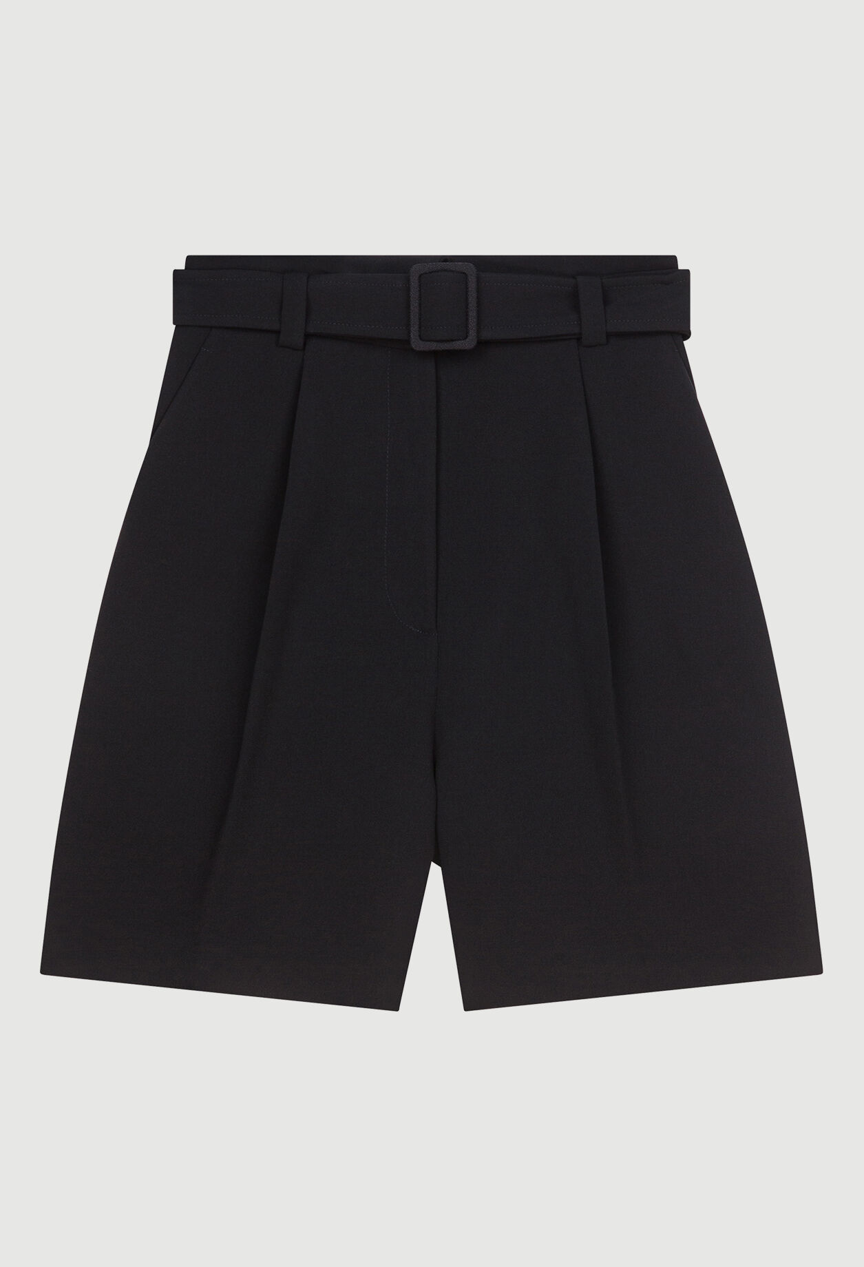 Belted tailored shorts Belted tailored shorts