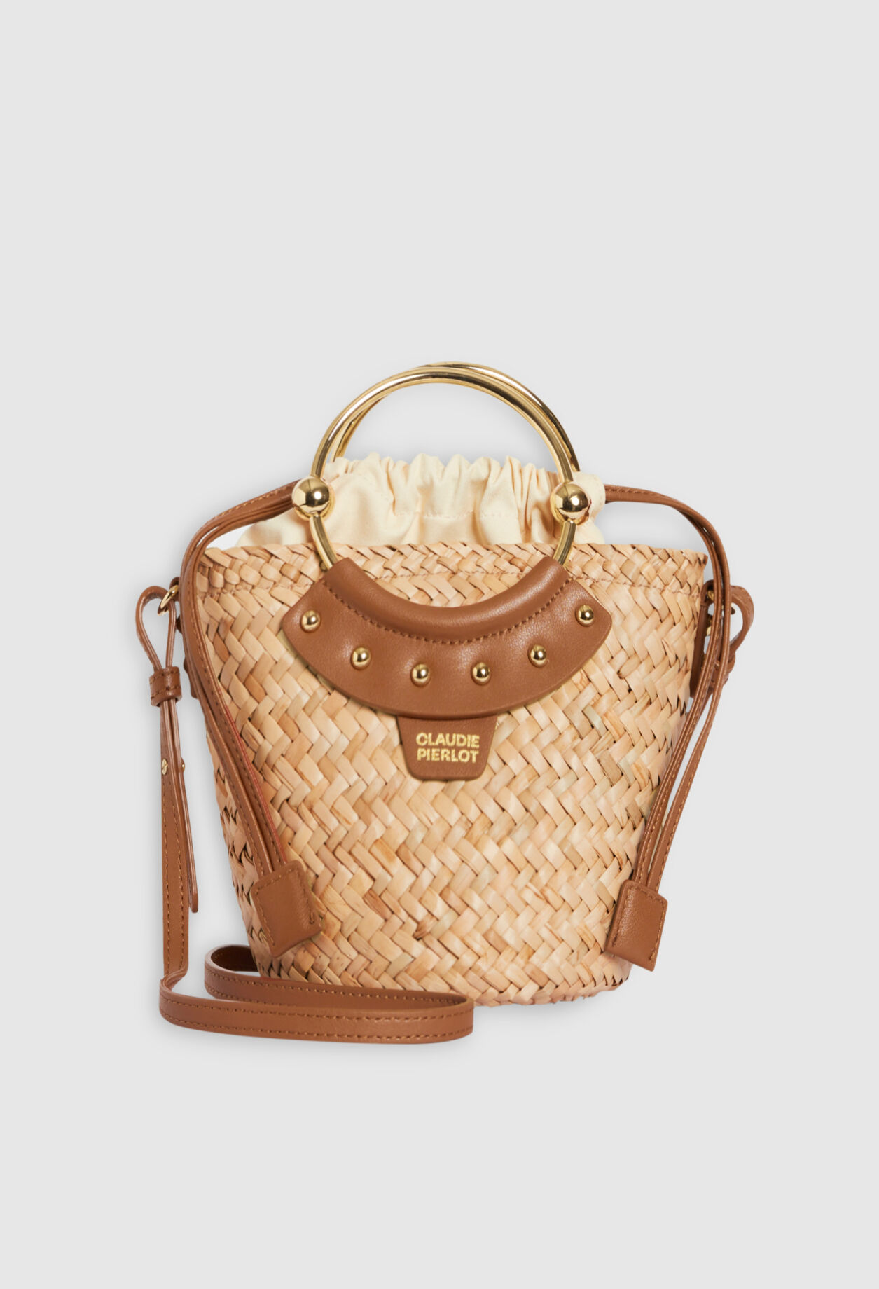 Abeille mini-basket in straw