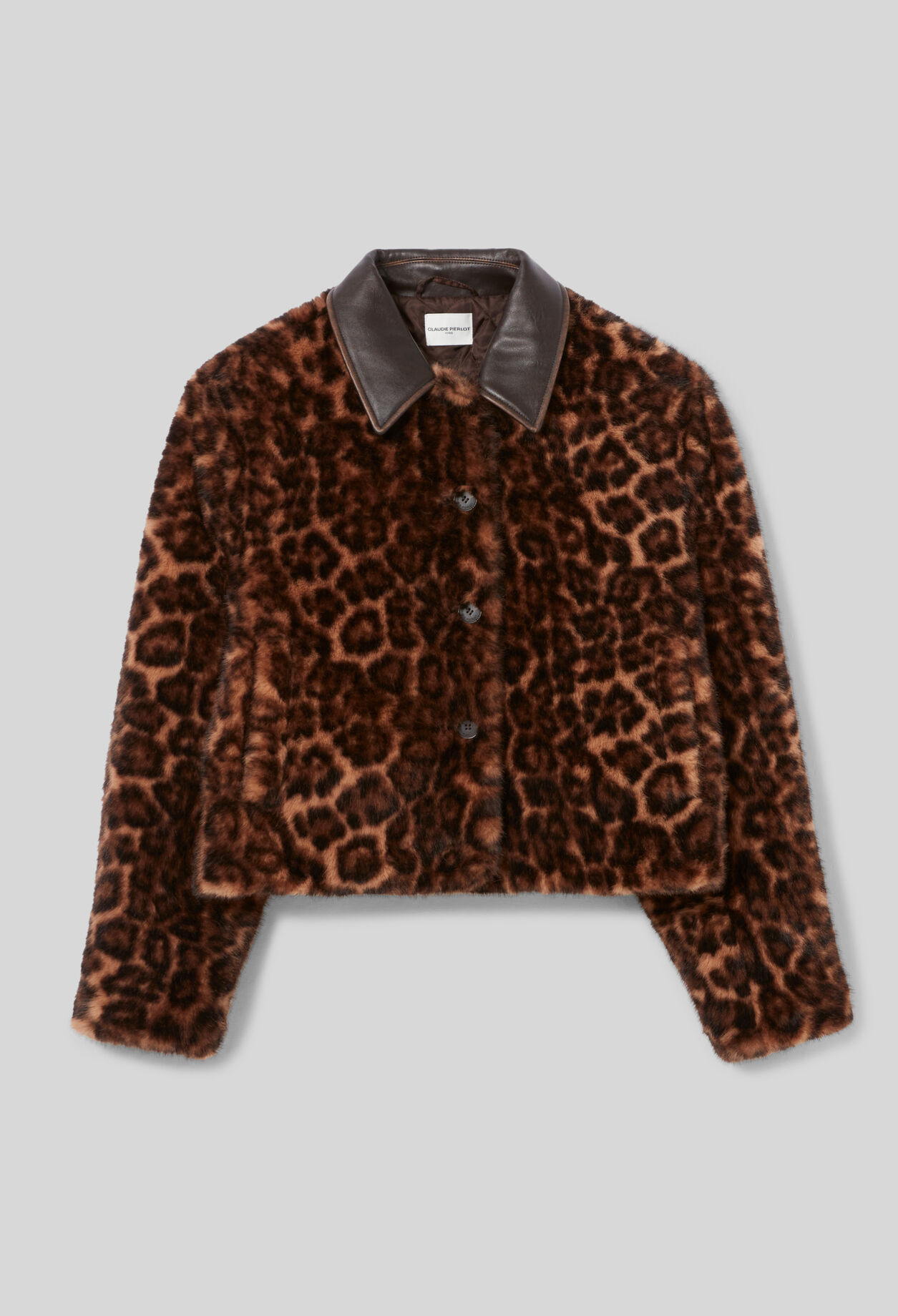 Leopard faux fur coat Leopard faux fur coat