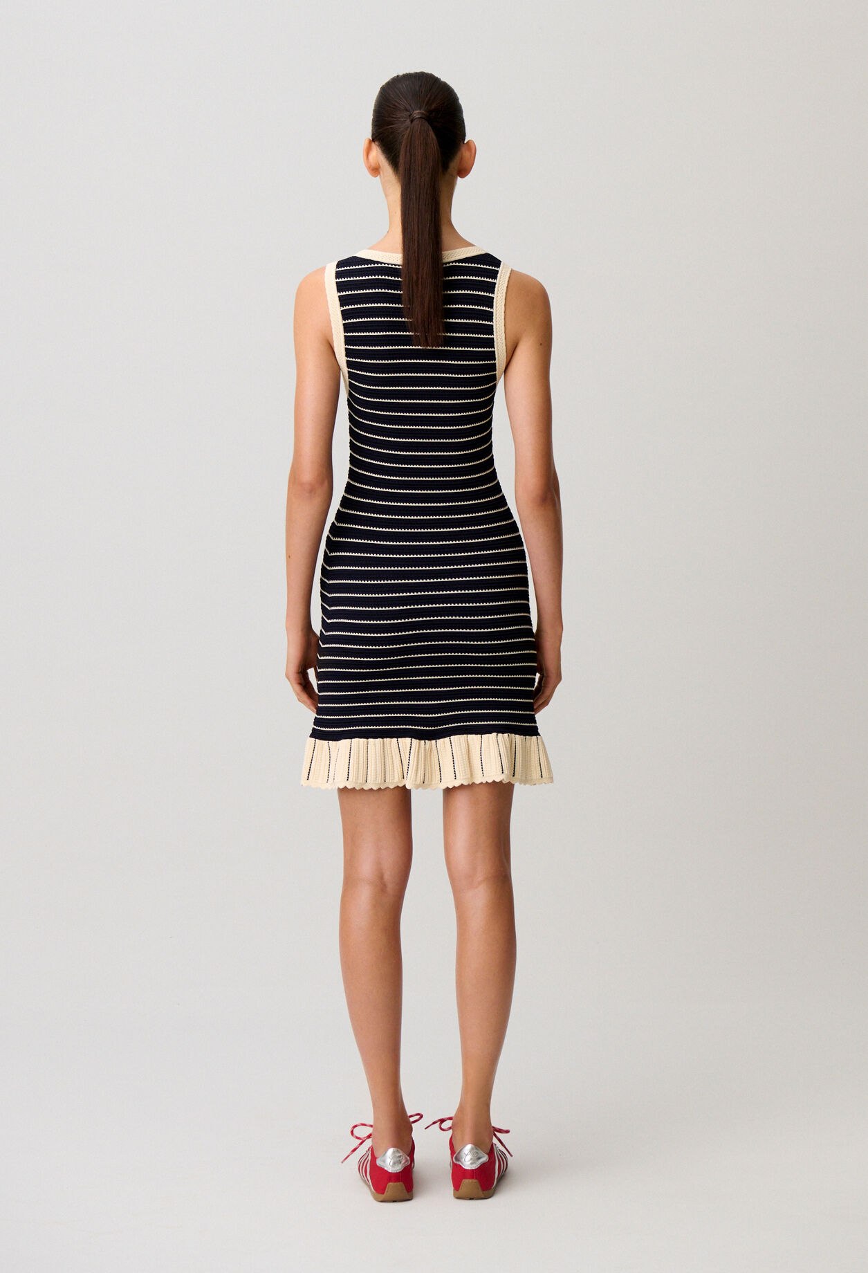 Short striped dress