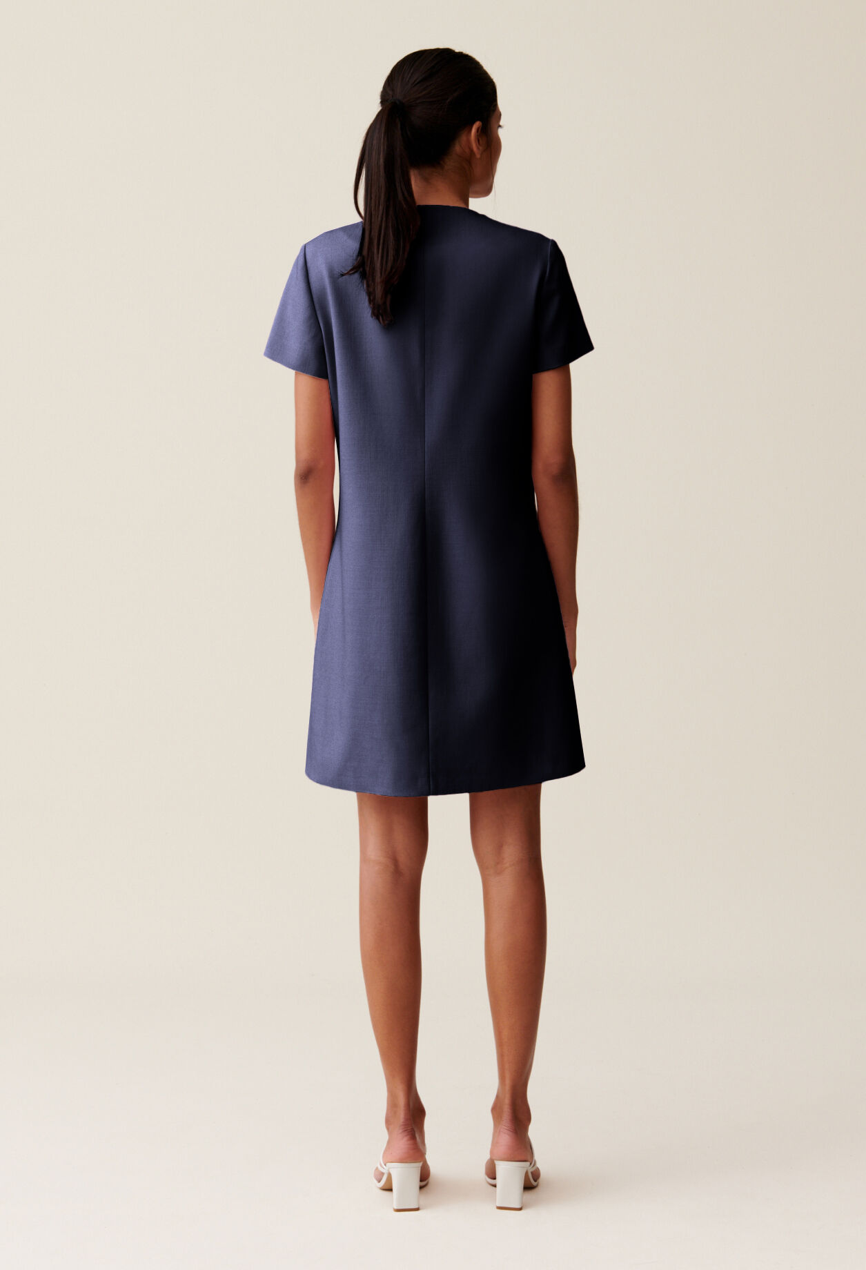 Short button-down dress Short button-down dress