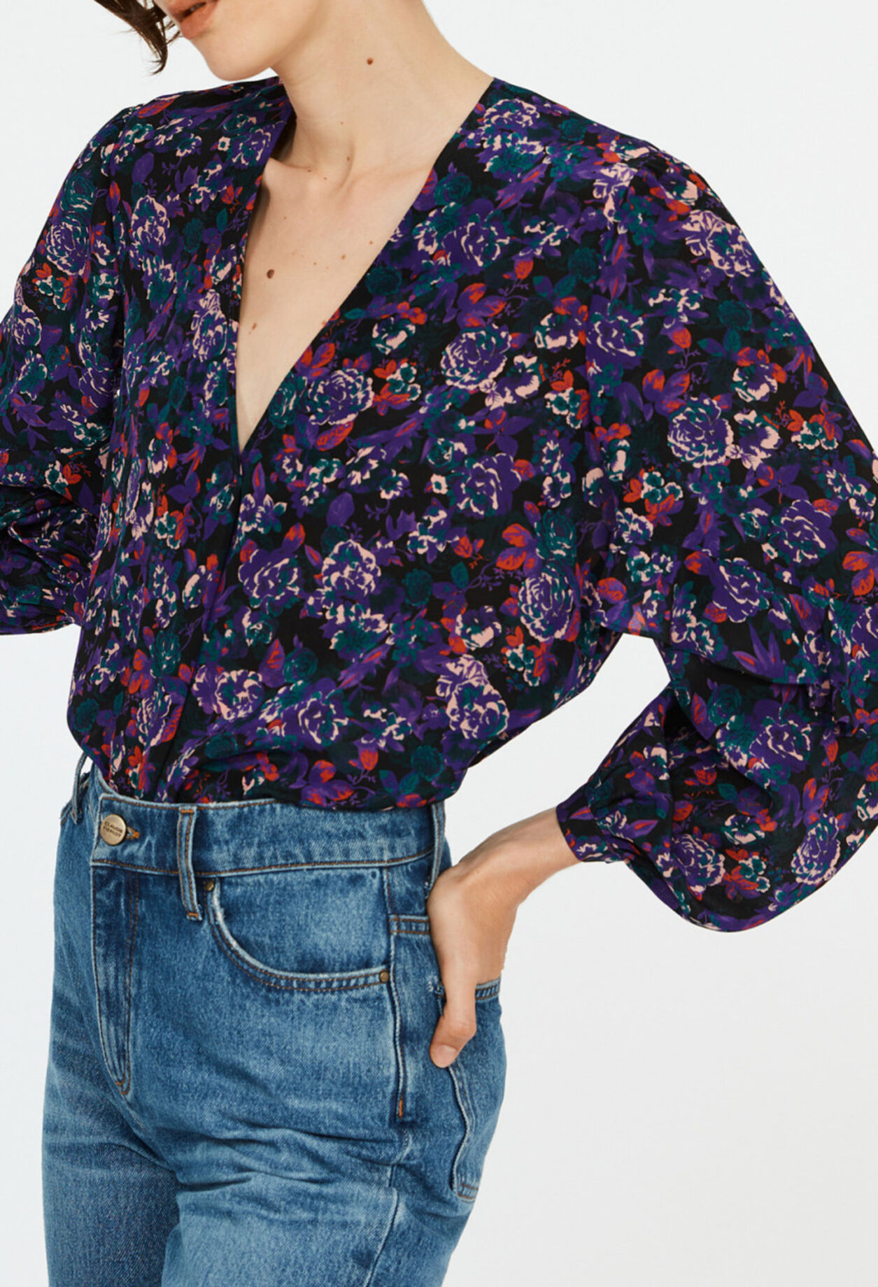 Floral blouse