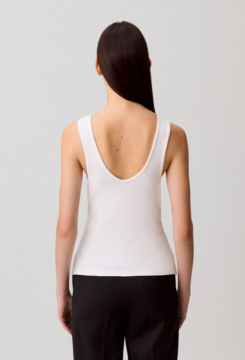 Organic cotton vest