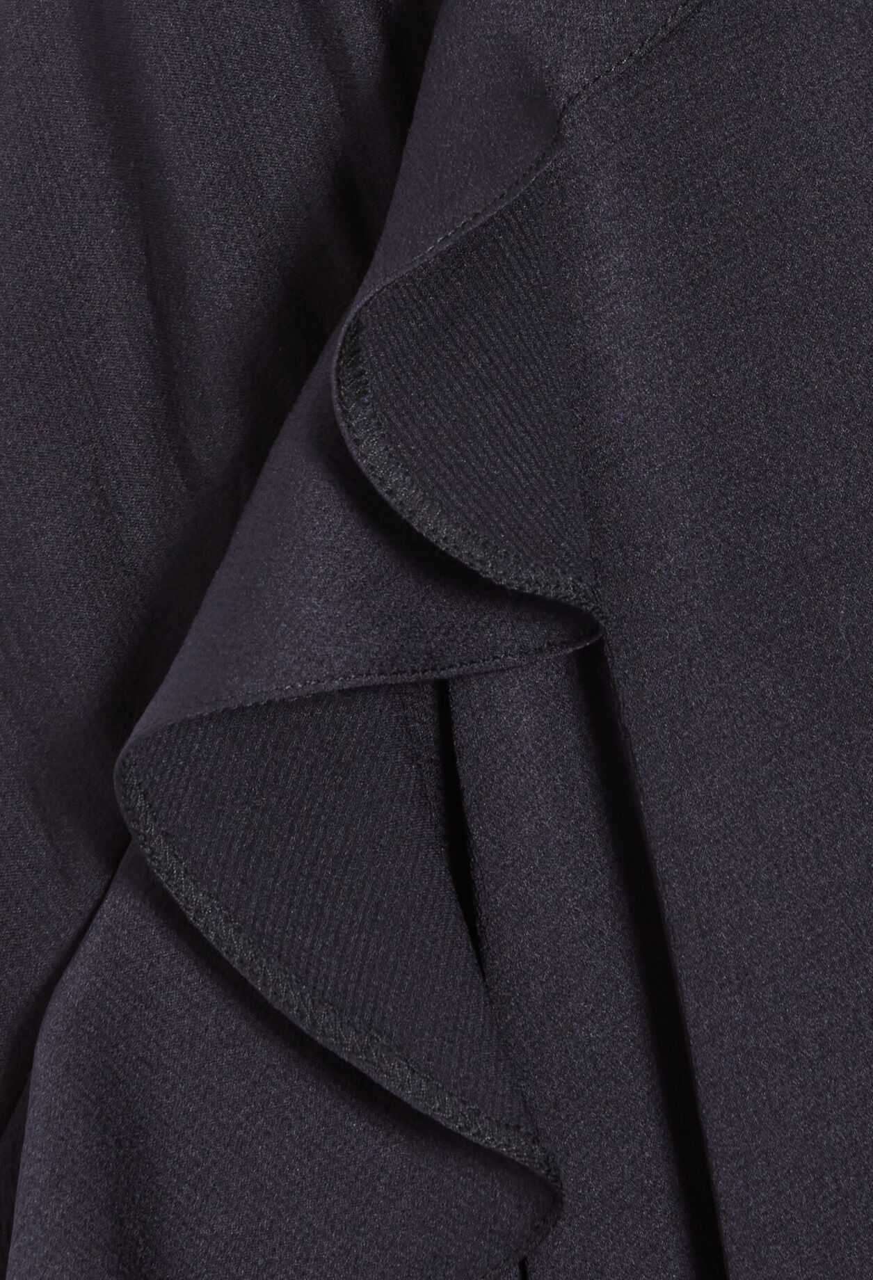 Short navy ruffled dress Short navy ruffled dress