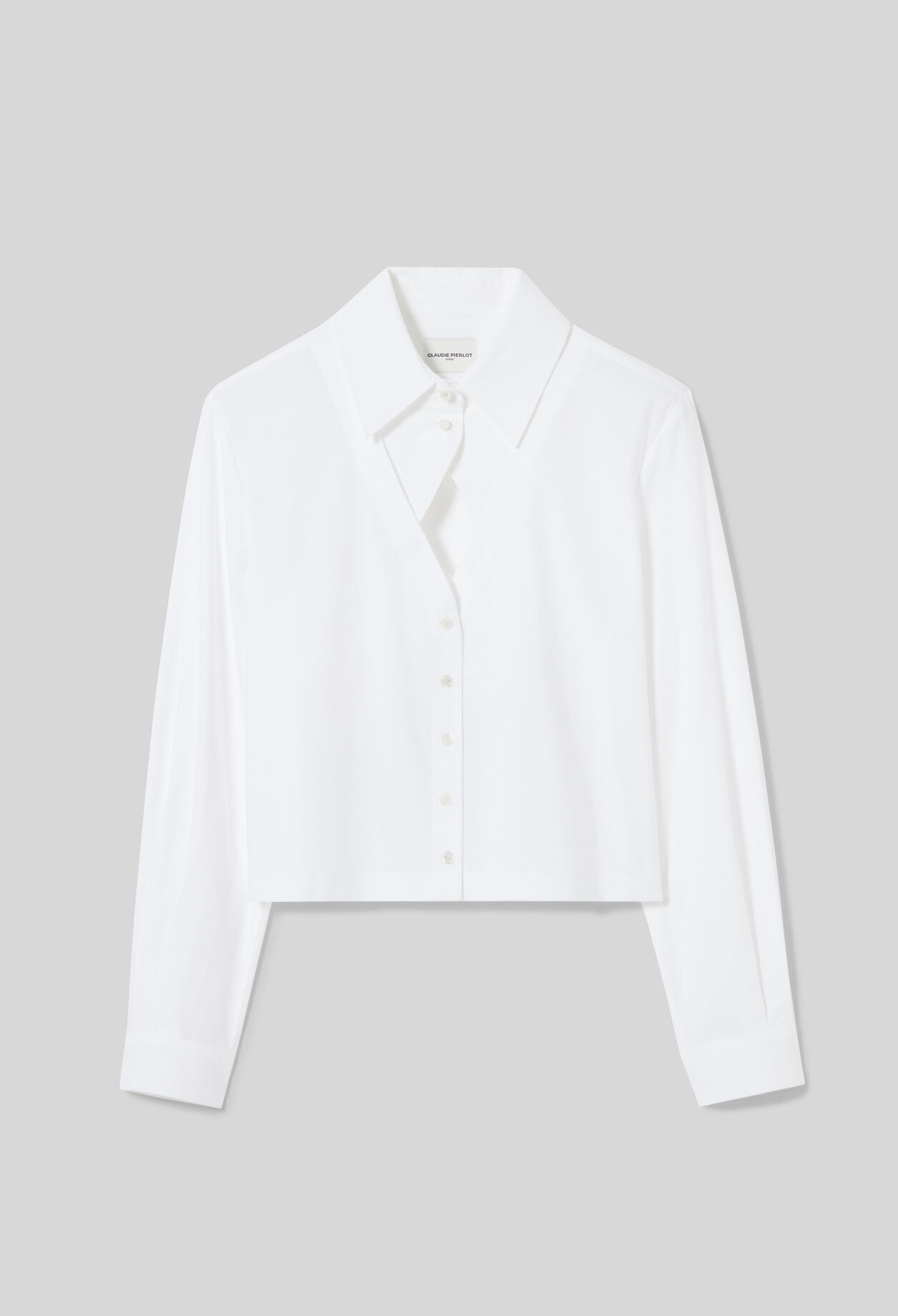 Cotton poplin shirt for women | Claudie Pierlot