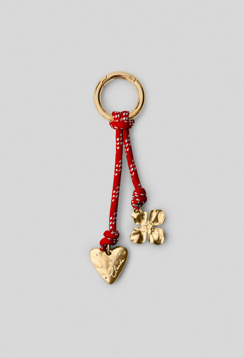 Red key ring
