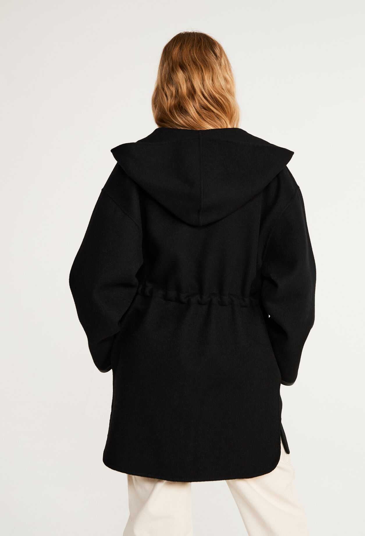 Hooded coat Hooded coat