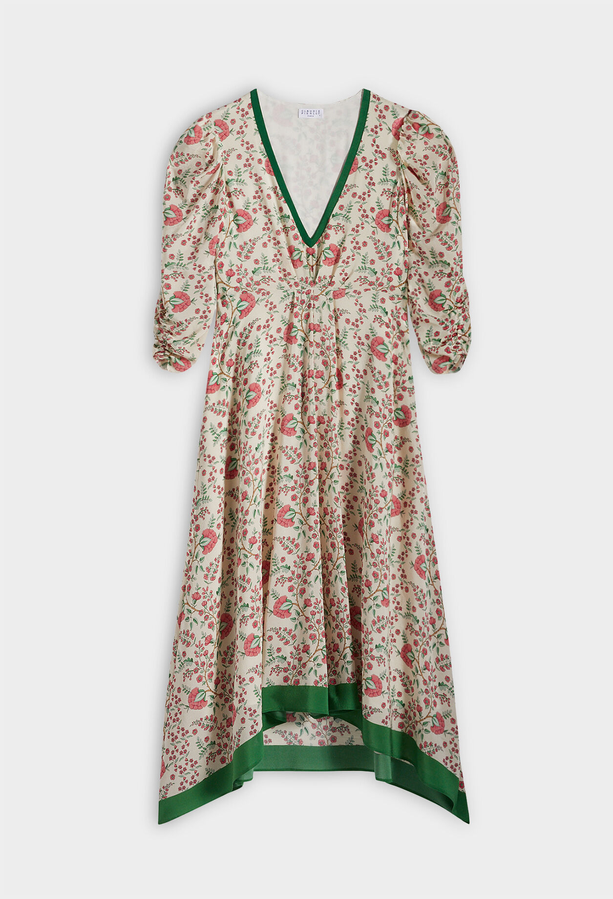 Mid-length belted dress Mid-length belted dress