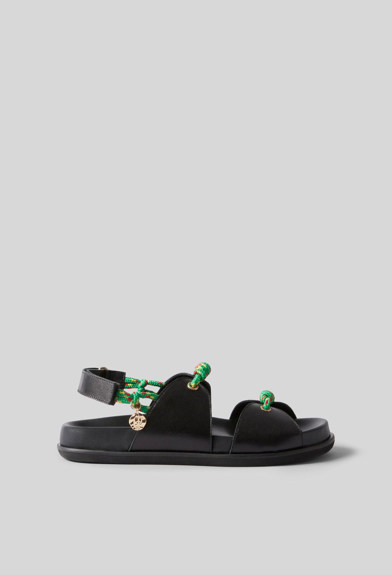 Twisted strap sandals