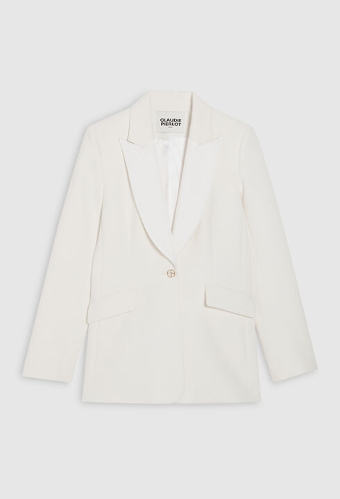 White suit jacket