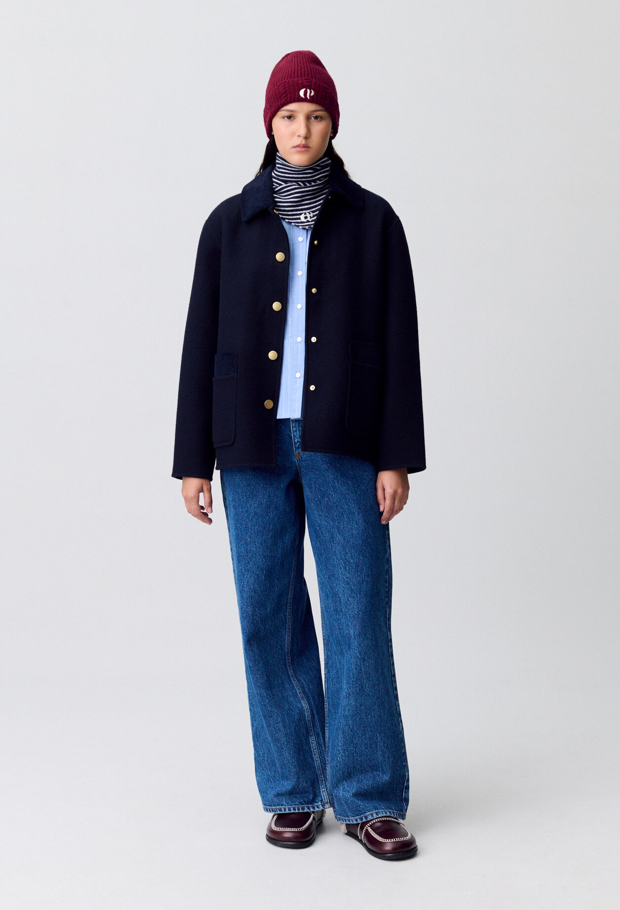 Short Wool Tailored Coat Short Wool Tailored Coat
