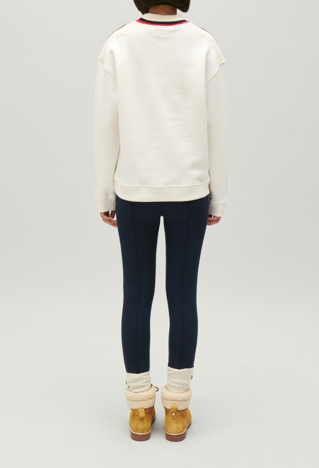 Two-tone sweatshirt