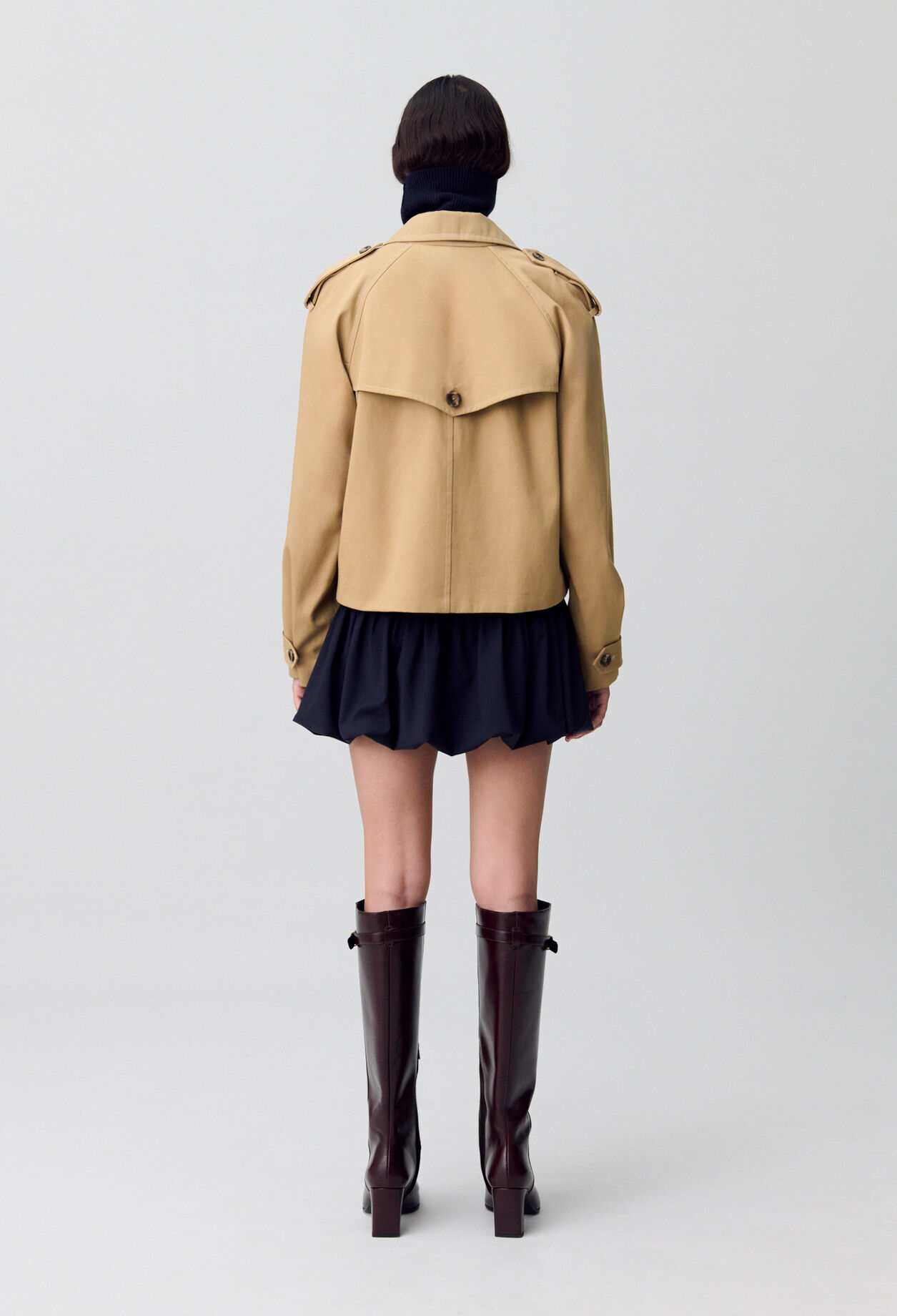 Short trench jacket Short trench jacket