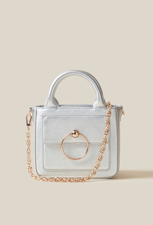 Silver Anouck nano bag