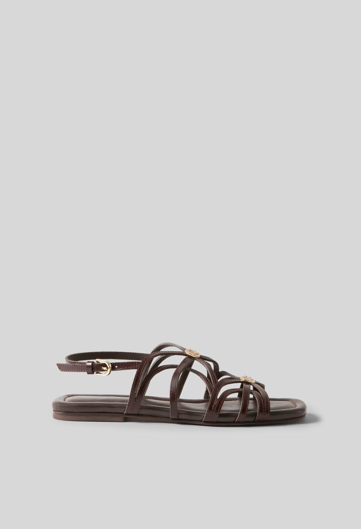 Medallion sandals