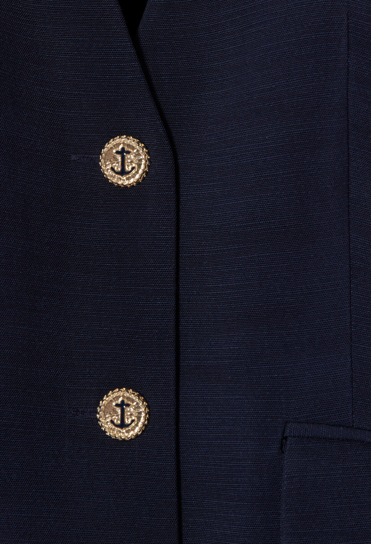 Fitted tailored jacket