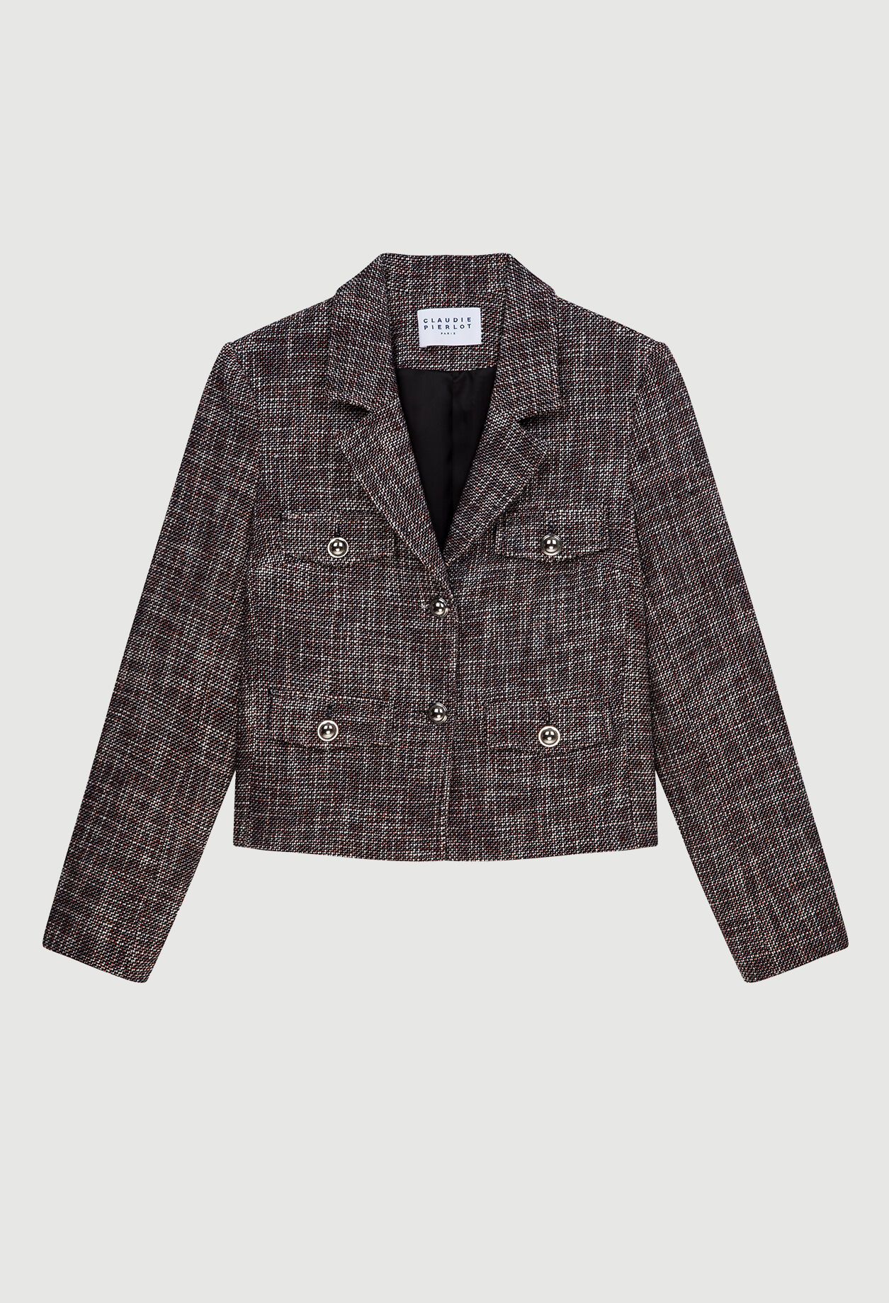 Short tweed jacket