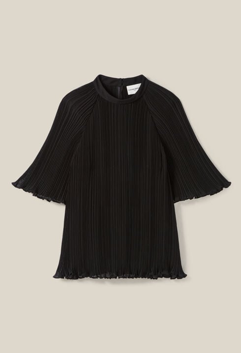 Flowy Pleated Top