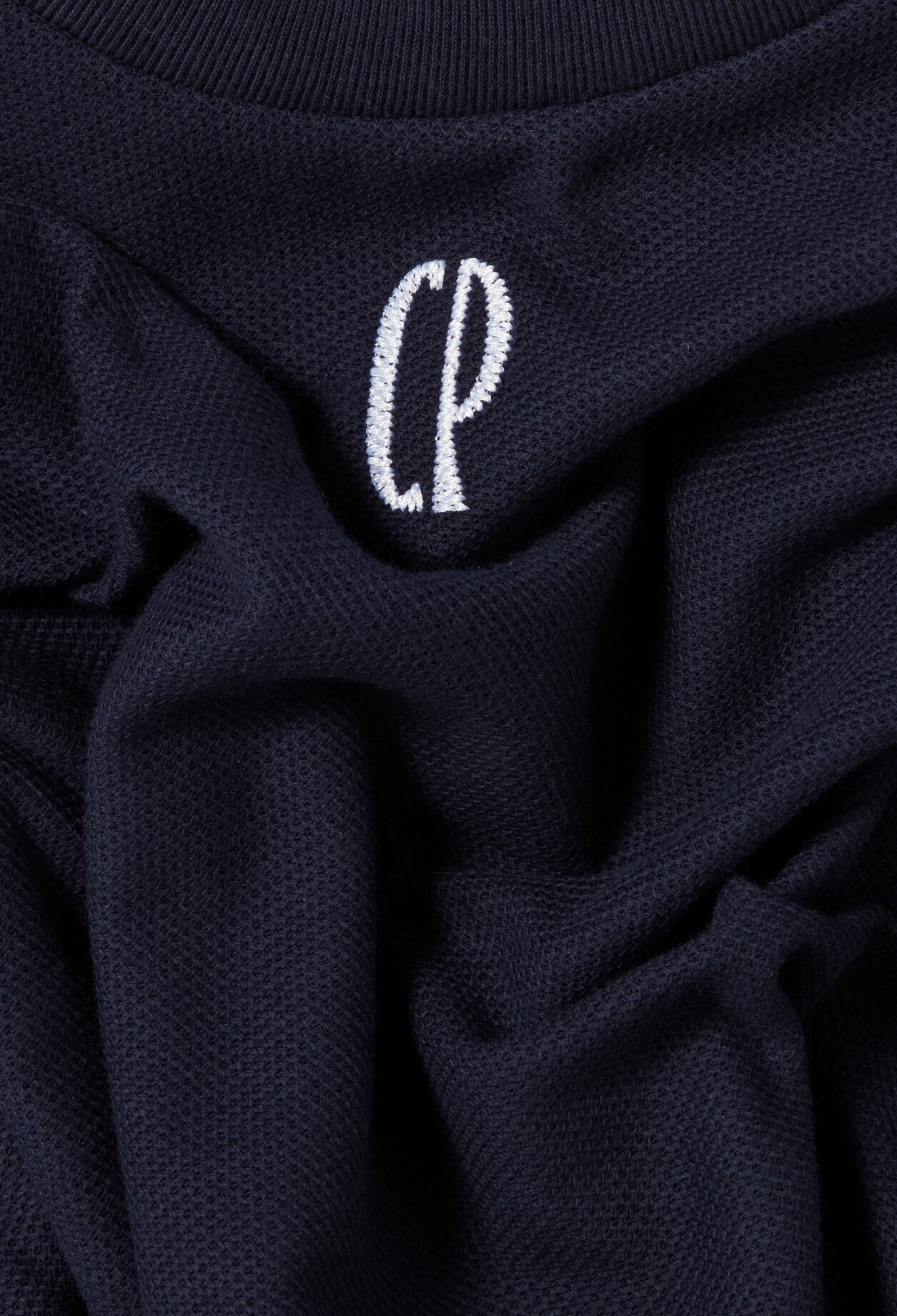 Embroidered cotton T-shirt