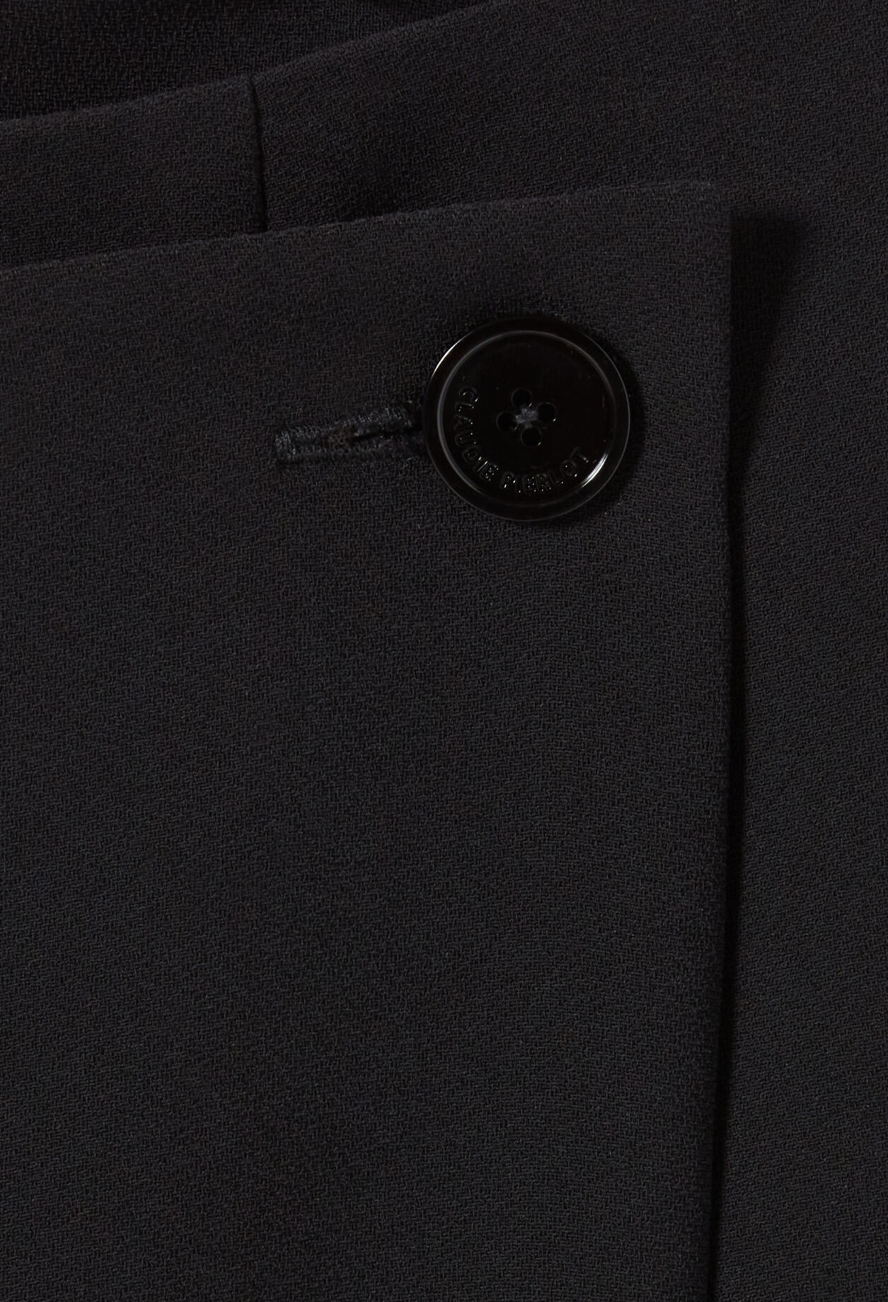 Wrap-style Skort with Buttons